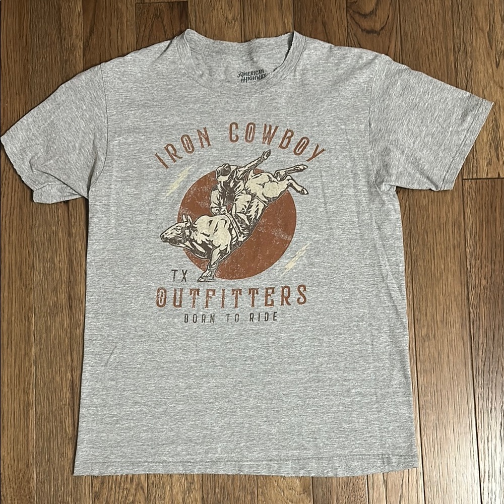 Western Iron Cowboy T-Shirt